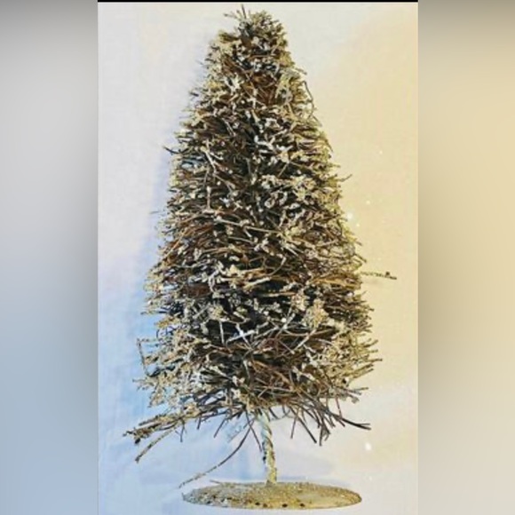 *Champagne Glitter Angel Vine Tree, **10” tree only*** - Picture 3 of 7